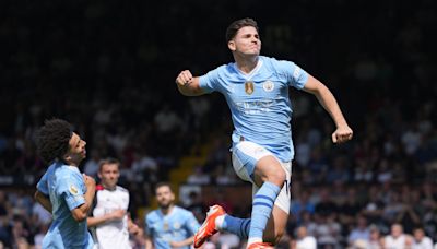 Manchester City goleó a Fulham, se subió a la punta y le mete presión a Arsenal en la Premier League