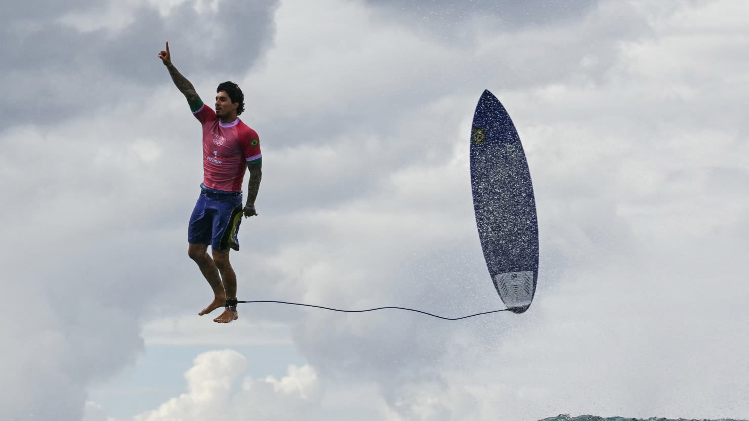 This Photo of Surfer Gabriel Medina Is the Picture of the Paris Olympics