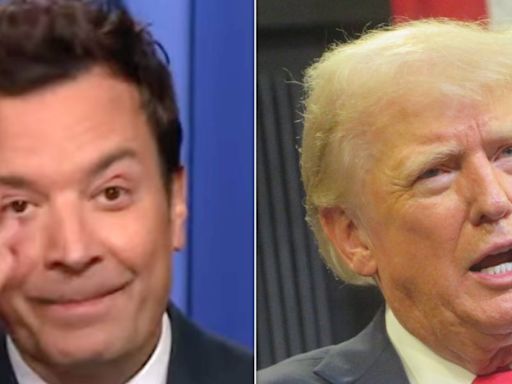 Jimmy Fallon Left Momentarily Speechless By Trump's Wild Story About Putin