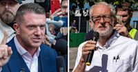 Police on alert ahead of Tommy Robinson protest and Corbyn counter-demo today