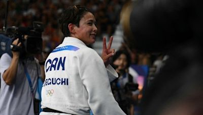 Christa Deguchi didn't realize right away she won Olympic gold in judo. Or that she made history