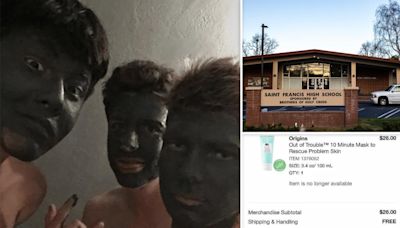 Teens kicked out of elite Catholic school for ‘blackface’ are awarded $1M by jury after proving it was just acne mask