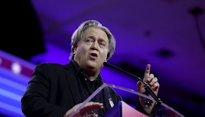 Threat to Democracy Steve Bannon Will Be in Jail Through Election