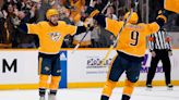 Nashville Predators fall to shorthanded Vegas Golden Knights, ending winning streak at two