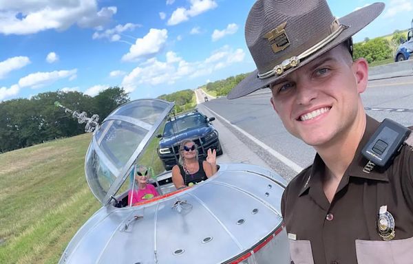 UFO-looking vehicle pulled over again, this time in Oklahoma