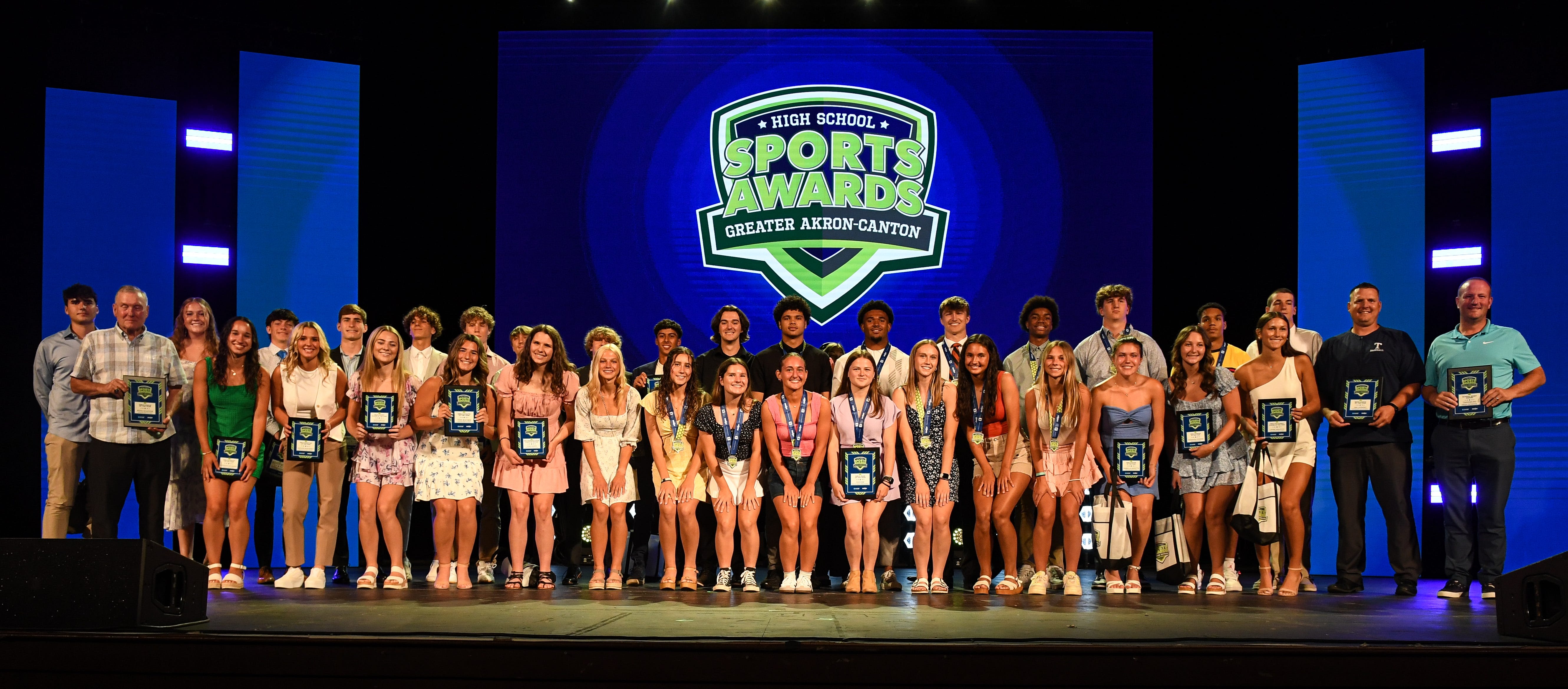 More than 300 athletes honored at 2024 Greater Akron-Canton High School Sports Awards show