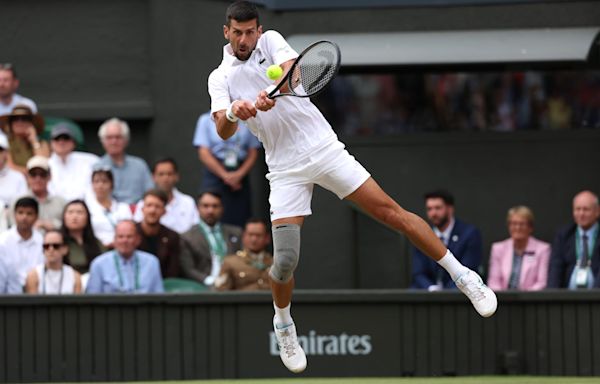 Pics: Novak Djokovic practices in Paris ahead of the Olympic Games