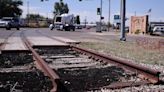 Idaho Falls removing railroad tracks downtown across Yellowstone Highway