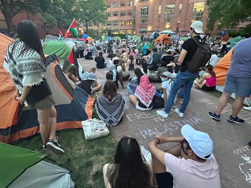 Protests at George Washington University persist amidst finals and looming graduation