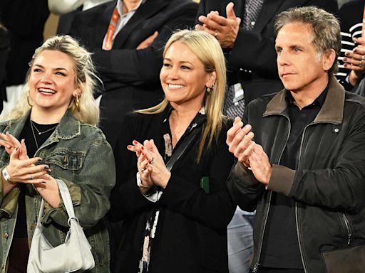 Ben Stiller and Wife Christine Taylor Enjoy Afternoon Outing with Daughter Ella, 22, at French Open in Paris