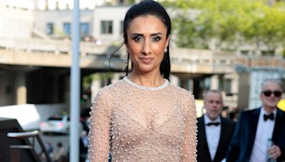 Anita Rani wows Baftas in ‘loving my life’ see-through dress