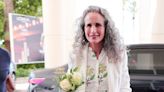 Andie MacDowell Looked Garden Party-Ready in a Floral Maxidress and Blazer