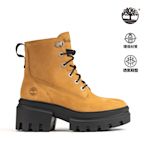 Timberland 女款小麥色磨砂革6吋綁帶靴|A41QK231