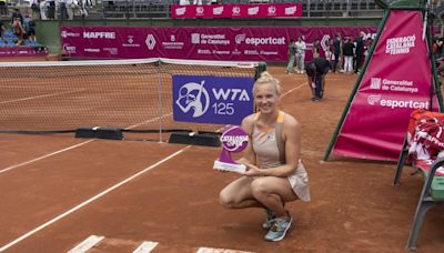Katerina Siniakova, campeona del Catalonia Open WTA 125 en Lleida