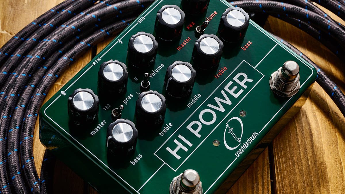 David Gilmour tones from a boost-drive twofer? Crazy Tube Circuits Hi Power review