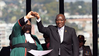 South Africa's unprecedented new coalition has 7 parties in the Cabinet. Here's a breakdown