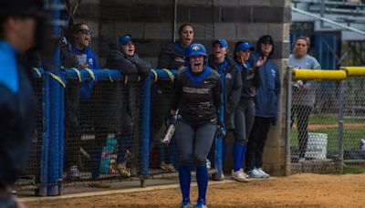 Softball drops regular season finale vs. Franklin Pierce