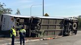 At least 10 people died and 25 were injured in a bus crash after a wedding in Australia, according to local authorities