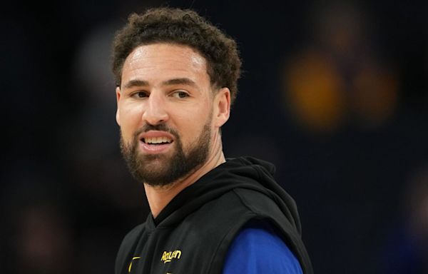 Klay Thompson Reunites With Golden State Warriors Champion