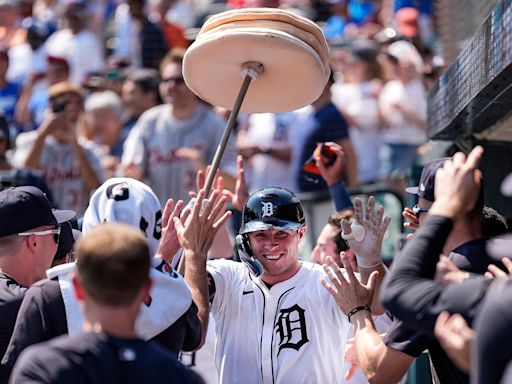 Detroit Tigers' Colt Keith unleashes first big swing in 'one of the coolest moments yet'