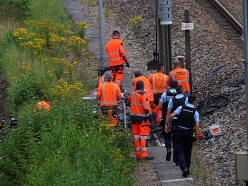 French rail sabotage plays havoc with Paris Olympics opening