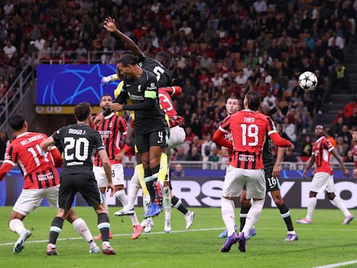 AC Milan vs Liverpool LIVE: Champions League score as Virgil van Dijk nods Reds into the lead from corner