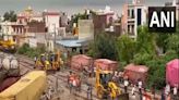 Restoration work to resume train movement underway after goods train derails near Uttar Pradesh's Amroha | Business Insider India