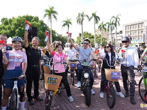 台中自行車嘉年華登場 江啟臣讚東豐自行車道全球最漂亮舒服