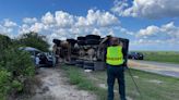 Lake Wales woman dies, passenger injured in collision with dump truck loaded with sand