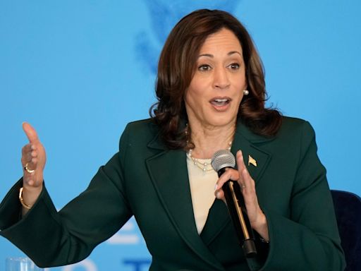 Harris announces plans to help give 80% of Africa access to the internet, up from 40% now