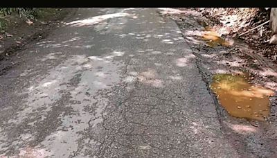 Potholed Dehra-Jawali road continues to snuff out lives