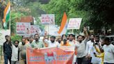 Seeking arrest of ‘beef smugglers’, Gau Raksha Dal stages protest