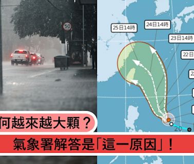 颱風圖為何越來越大顆？大部分民眾都搞錯原因，氣象署解答是「這一原因」！