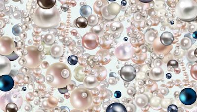 You have 20/20 vision if you can spot the diamond among the pearls in 18 seconds