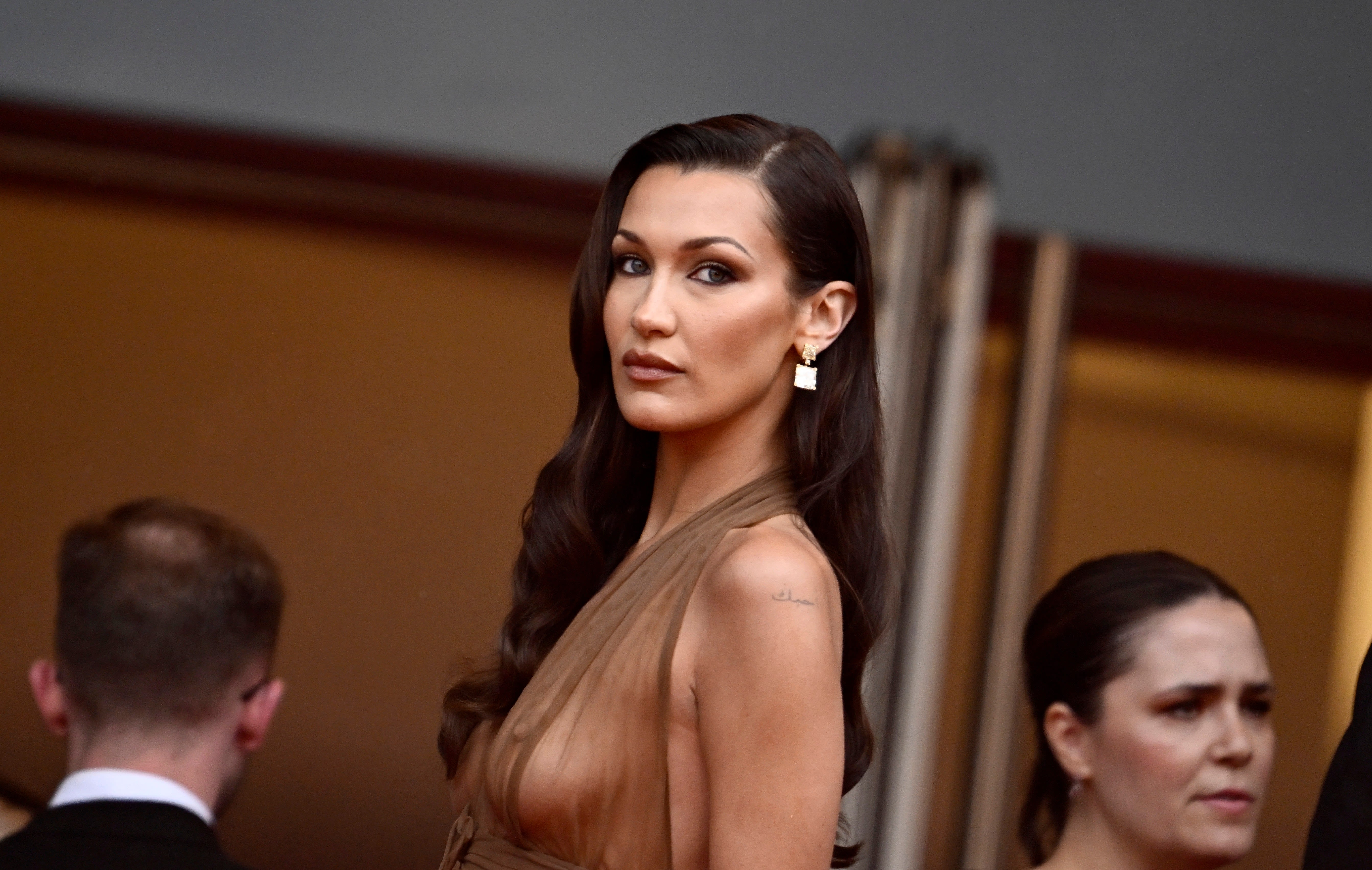 Bella Hadid Freed the Nipple for Her Cannes Film Festival Return — See Photos