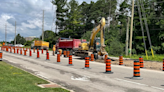 Part of Fischer Hallman Road reopens after being closed due to erosion