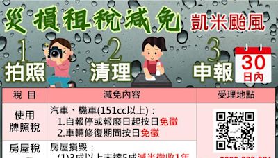 台南豪雨成災 黃偉哲：淹水50公分以上免房屋稅、市府幫你辦 - 生活