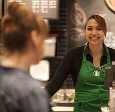 starbucks visits stars