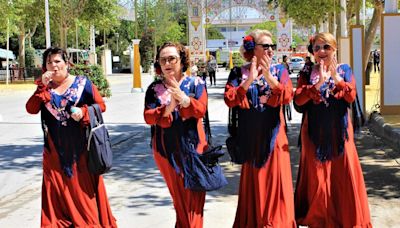 Las mujeres se hacen con la Feria de Rota