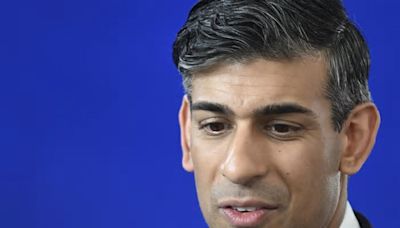 Rishi Sunak is 'bottling' general election and will be 'taken out of No 10 by fingernails', Labour says