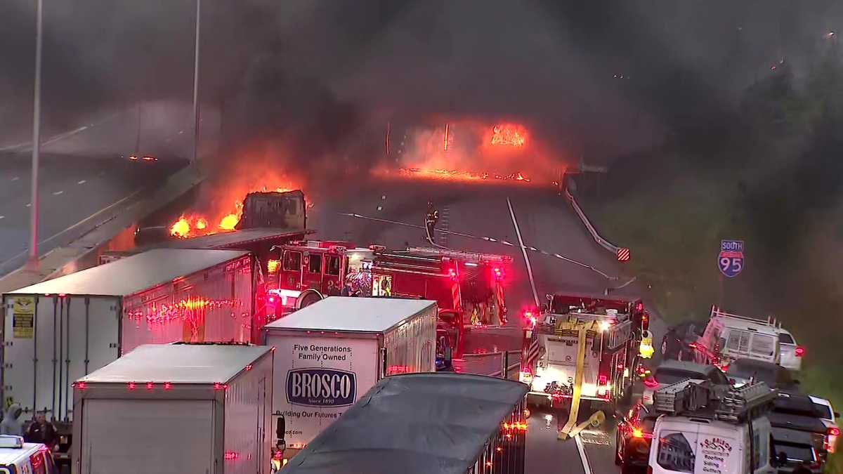 I-95 closed through weekend after Conn. tanker truck fire