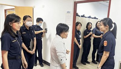 劉世芳關心警察特考受訓學員 寢室增設冷氣改善悶熱狀況