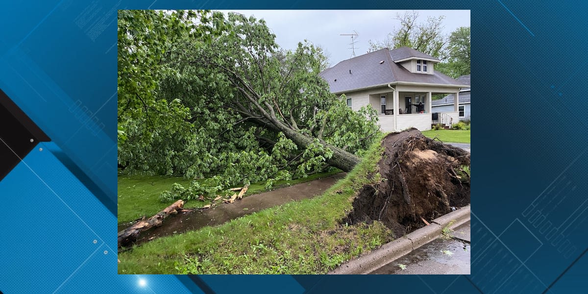 Multiple power outages, damages reported after severe weather
