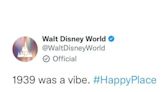 Walt Disney World faces backlash for tweeting ‘1939 was a vibe’ after people point out what happened that year