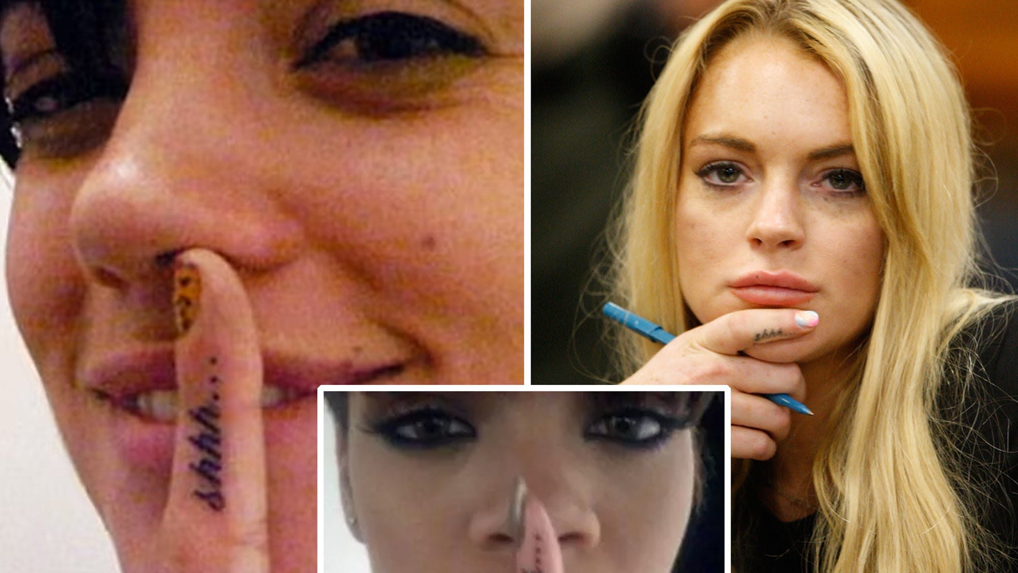 Lily Allen 'Escaped' Hotel with Lindsay Lohan to Get Matching Tattoos, Same As Rihanna's