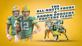 The All-Brett Favre and Aaron Rodgers Green Bay Packers team