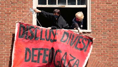 Some colleges that had been permissive of pro-Palestinian protests begin taking a tougher stance