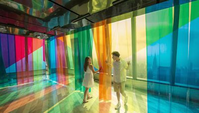 See NYC in a whole new light at this colorful new experience at Edge