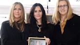 The 'Friends' Leading Women Had a Sweet Reunion to Celebrate Courteney Cox' Star on the Hollywood Walk of Fame