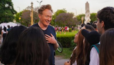 Conan O'Brien: 'I enjoy being the butt of the joke' on travel show